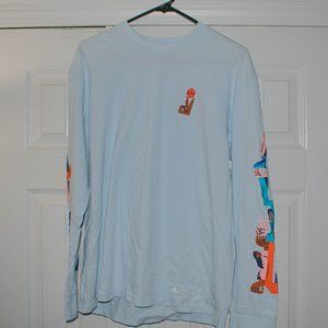 Adidas Men's Basketball Long Sleeve T-Shirt MEDIUM